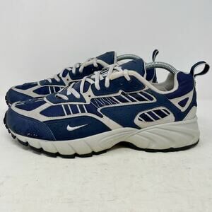 Nike Air Max Trail Running Hiking Shoes Mens Size 9 Blue Grey